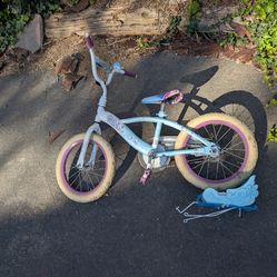 FREE Elsa 16" kids bike