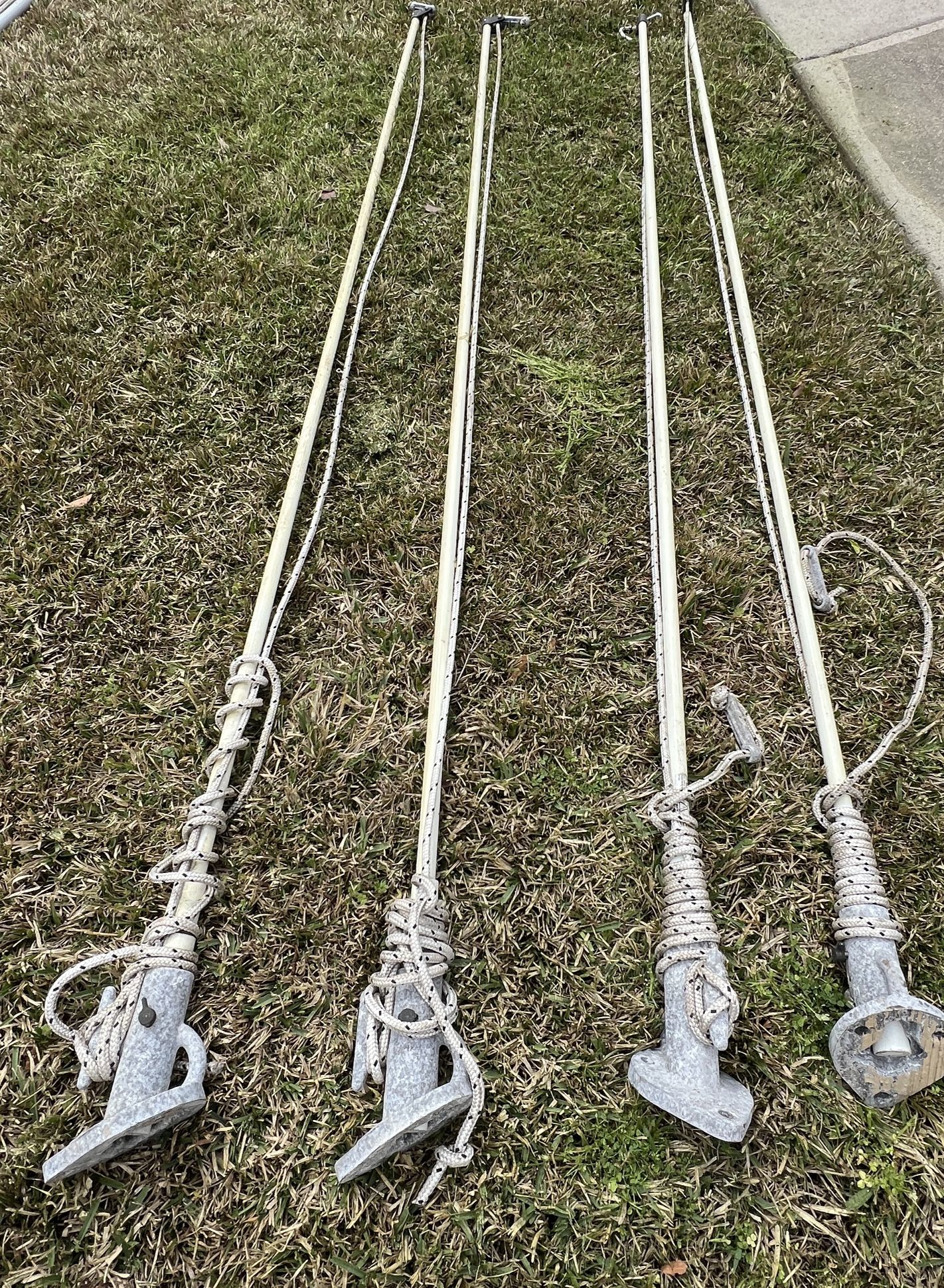 Mooring Whips -2 Sets For Jet ski