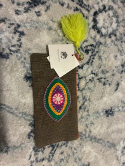 Mina Alvarez Embroidered Pouch