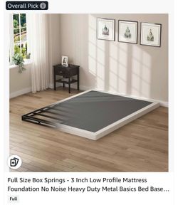 Full size box spring