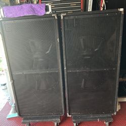 ElectroVoice Professional Subwoofer Dual 18” Passive Speaker $125 Each.