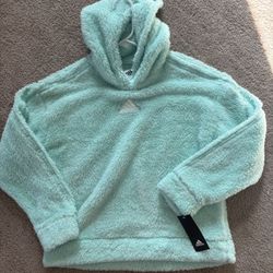 Girls Adidas Fleece Hoodie