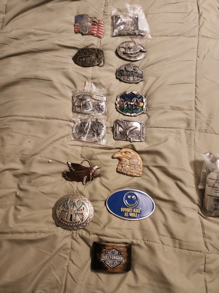 Rodeo Belt Buckles Lot