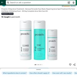 Proactiv 3-Step Acne Treatment Kit (60-Day Supply)
