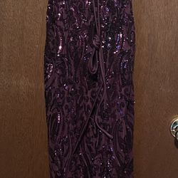 Dark Purple Prom Dress