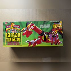 Power Rangers Red Dragon Thunderzord Bandai 1(contact info removed) Boxed