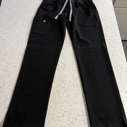 Women’s Size S FIGS BRAND BLACK SCRUB PANTS