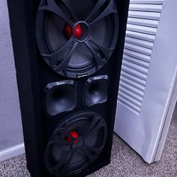 Chuchero 10 Inch Mids, Two Horn Tweeters