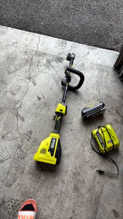Brushless 40v multi attachment plus battery and charger