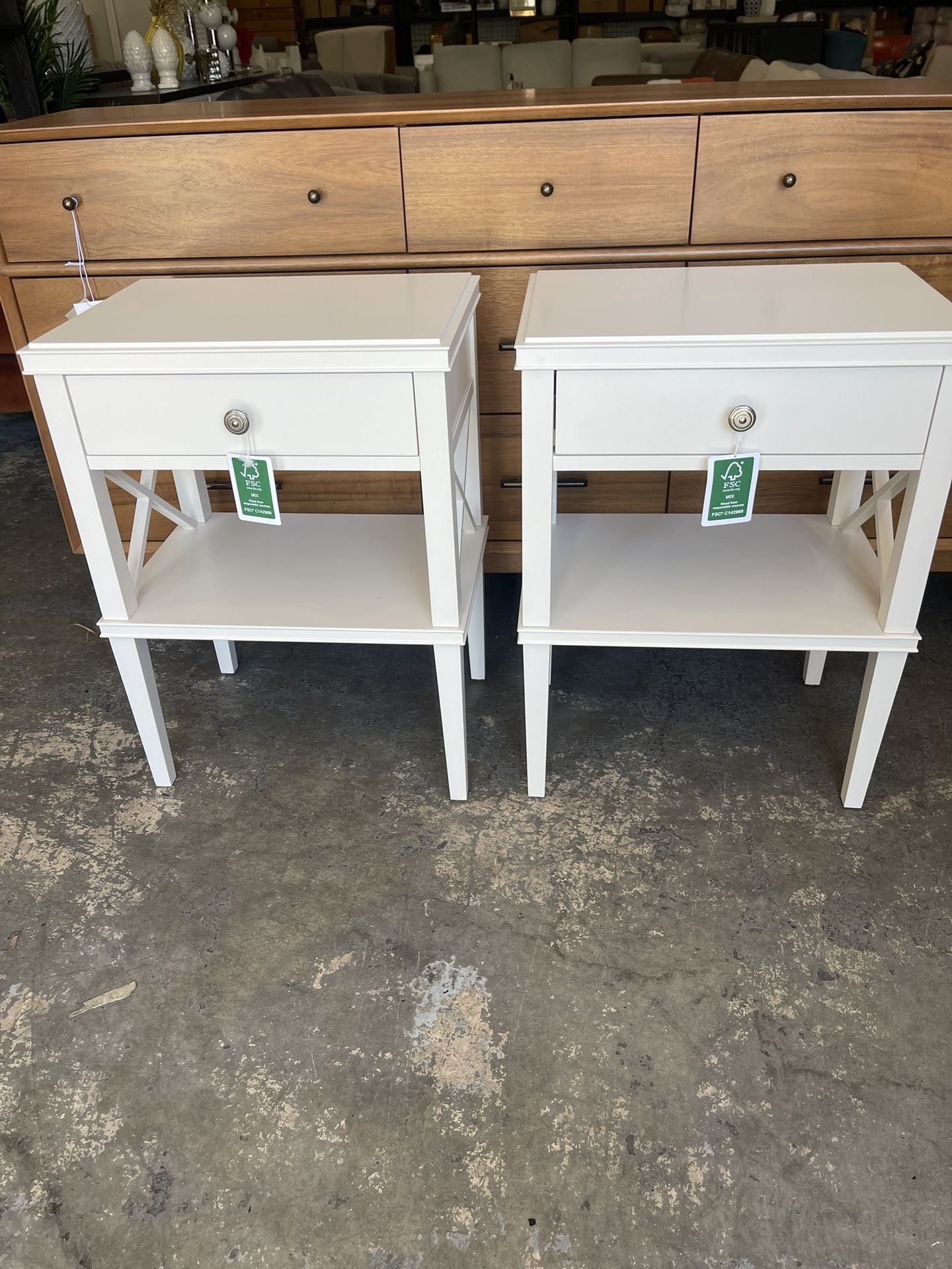 Pair Brand New  Pottery Barn Night stands 