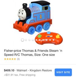 Fisher Price Steaming Thomas Remote