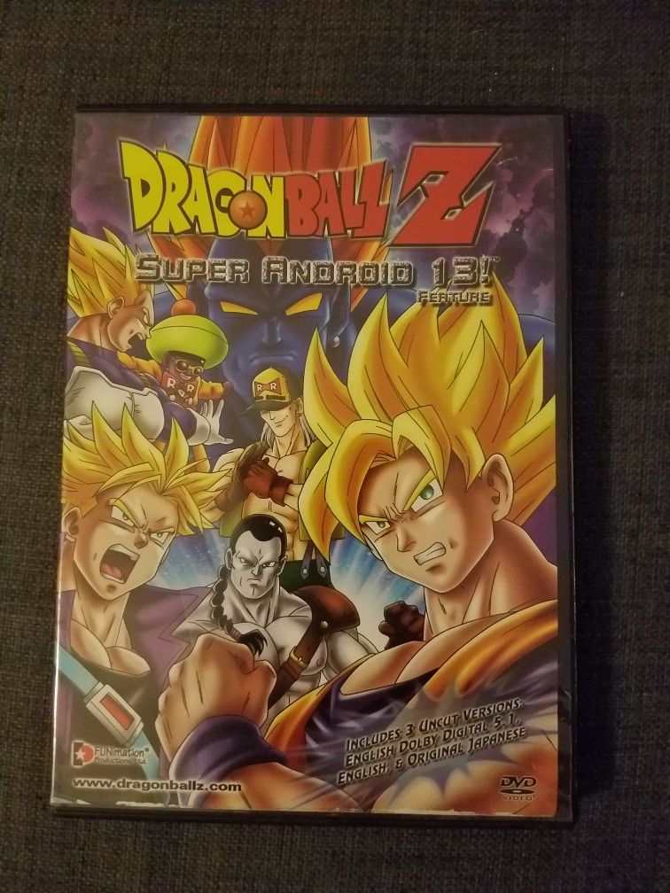 Dragonball Z Super Android 13! Feature Dvd