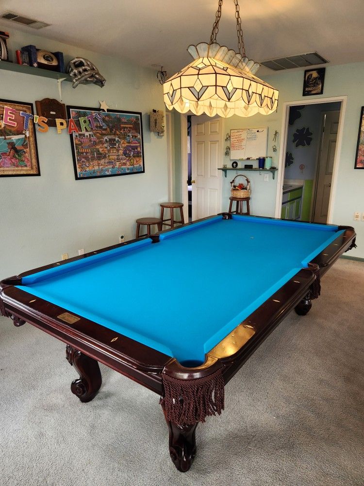 Pool Table Cloth , Bumpers , Relocation