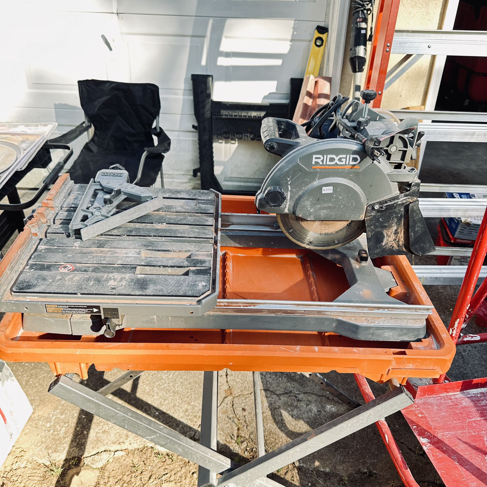 Wet Tile Saw with Stand