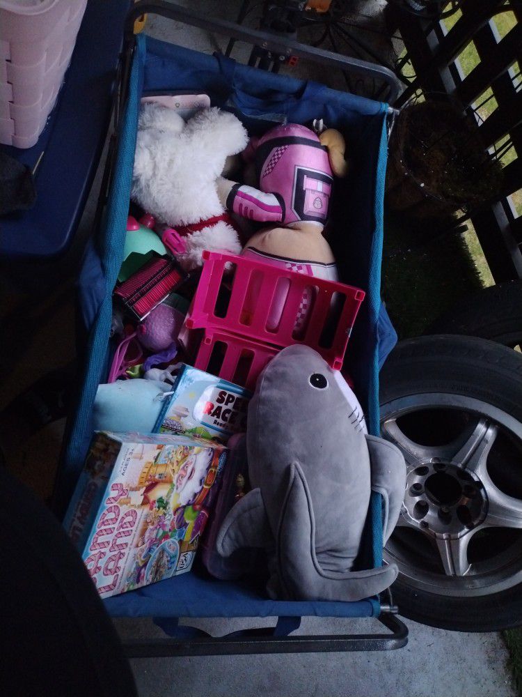 Free Toys. Wagon Not Included.