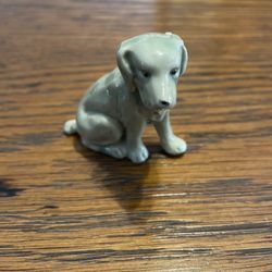 Vintage Dog Mini Statue