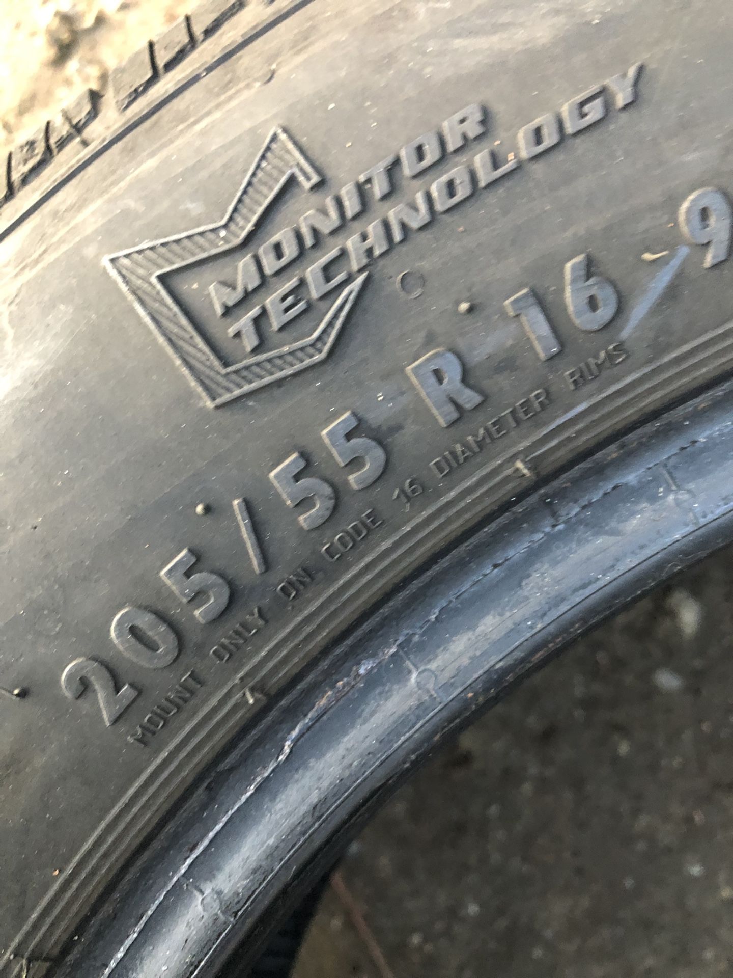 One Tire 205 55 16