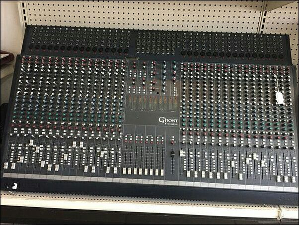 Soundcraft,ghost,studio mixer