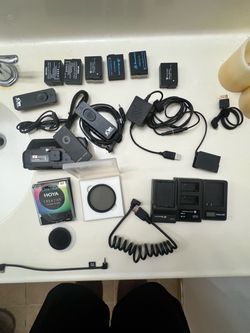 Panasonic G85 Accessory Bundle – Batteries, Grip, ND Filters, Remotes & Chargers