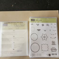 Stampin up Eastern Medallion stamp set and dies