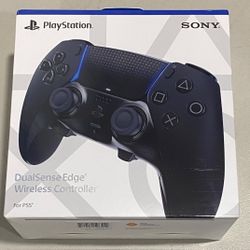 Black Edge Ps5 Controller Brand New Sealed Pro Controller With Paddles 