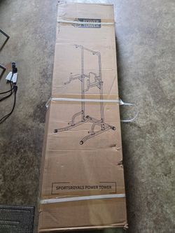 Sportsroyal Power Tower Pull Up Bar Station