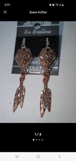 Wolf Earrings