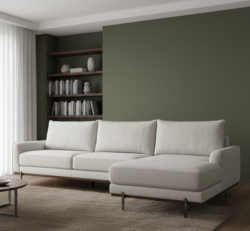 OUTLET | COSTCO Primo Myla Sofa Chaise Sectional, Beige