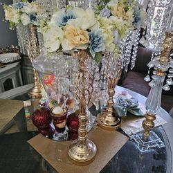 Metal Gold Centerpieces