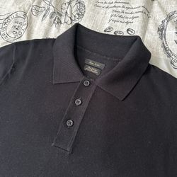 Black Men’s Polo Shirt Size M