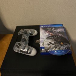 PS4 Pro 4K console Great Condition with controllers and games