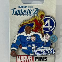 Disney Pins Marvel Pins The Fantastic 4: First Steps Family Pin Limited Release