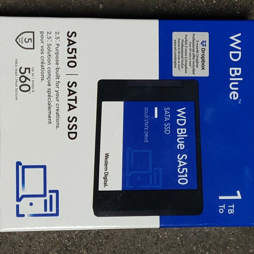 WD Blue SA510 SATA SSD 2.5”