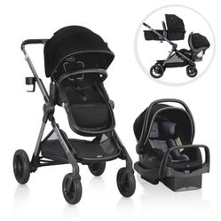 Evenflo Double Stroller  New