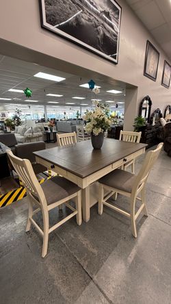 5 PC DINING TABLE