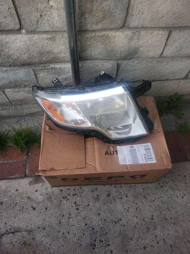 HEADLIGHTS FORD EDGE 2007 TO 2009