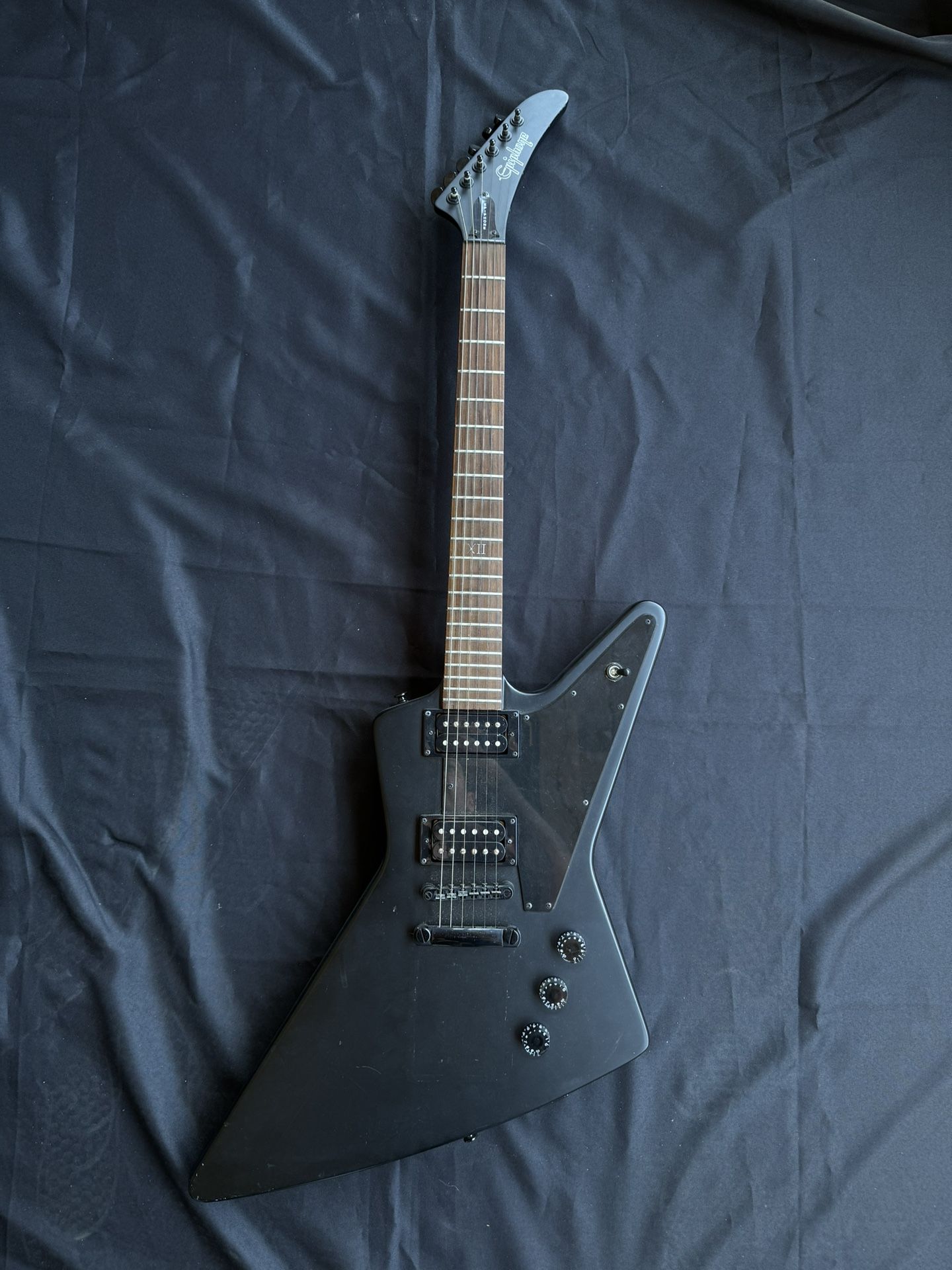 Epiphone '58 Goth Explorer 2002 - 2019 - Pitch Black