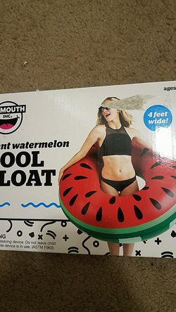 Watermelon pool float