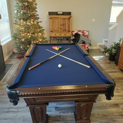 Pool Table And Accessories.  8' Bradford IV by Cannon Billiards 