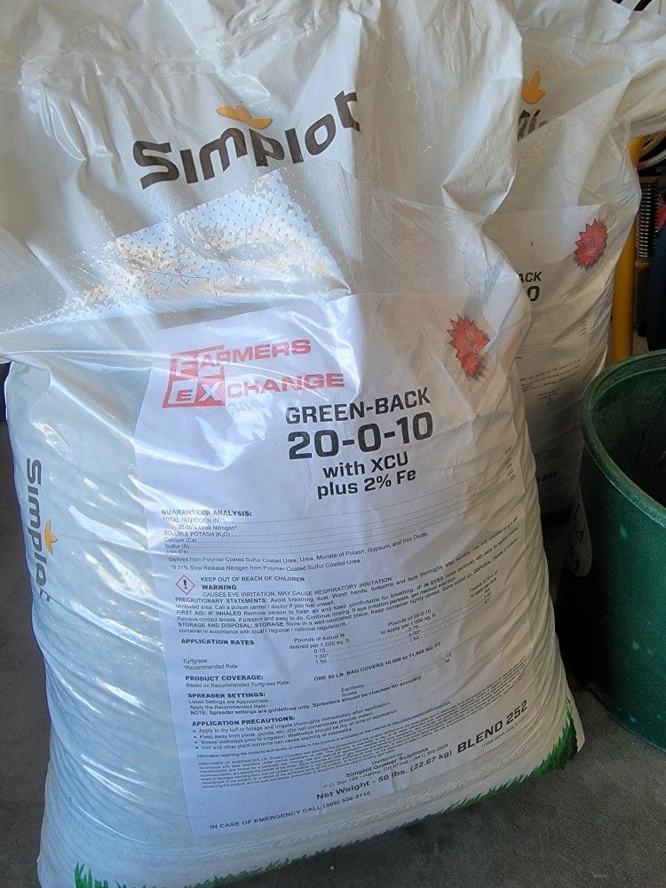 Simplot Fertilizer 20-0-10 (100lbs)