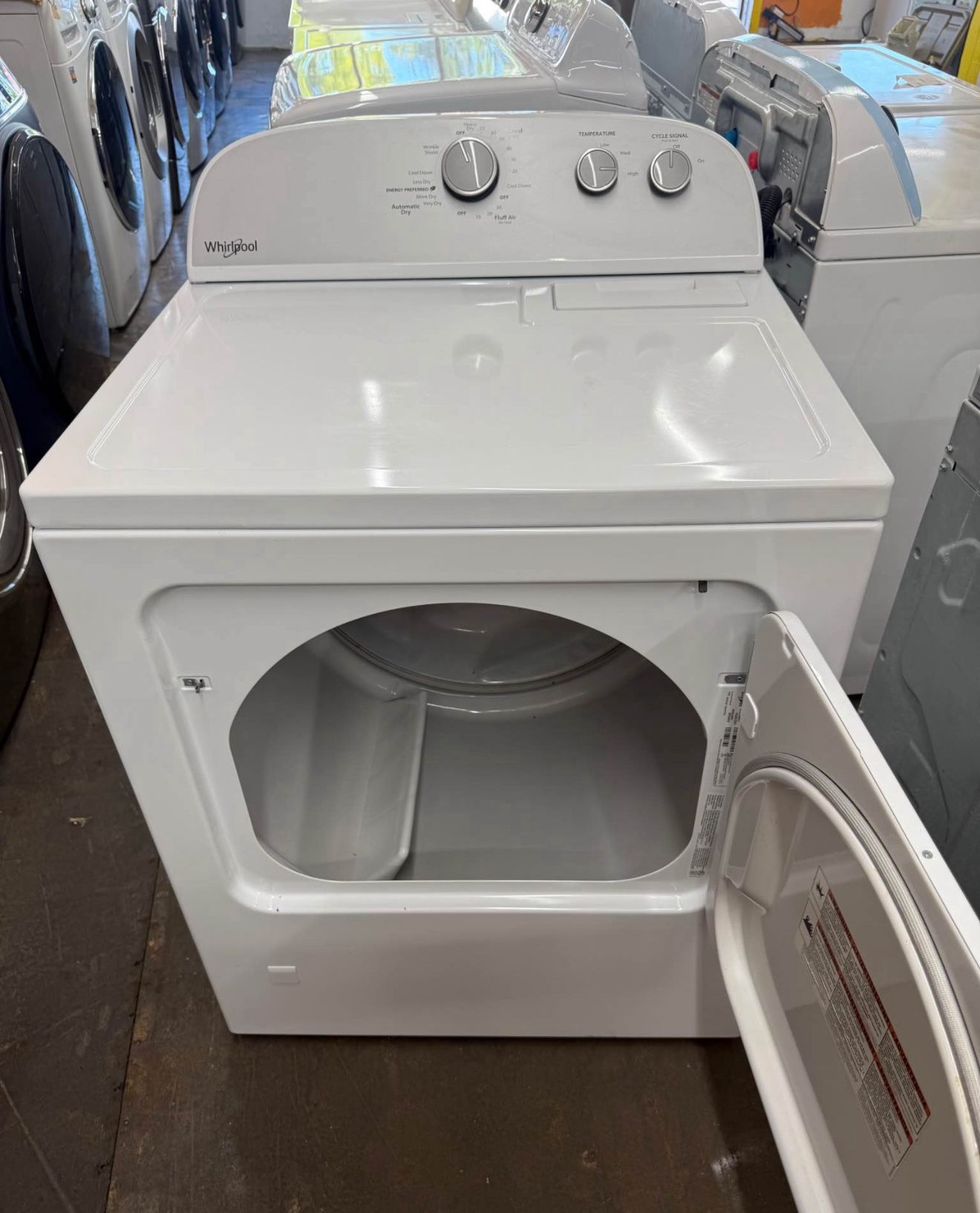 Whirlpool gas dryer