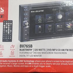 BOSS Audio Systems Elite BV765B 2 Din Bluetooth Touchscreen Car Stereo System