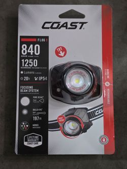 COAST FL86 Focusing Beam Headlamp