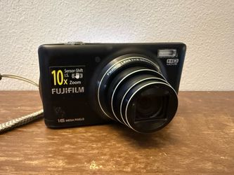 Fujifilm T410 Digital camera Black w/ charger + 4GB SD