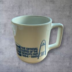 1964 NY World's Fair Maxwell House Coffee Mug Sterling China Vitrified USA