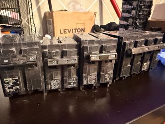 Electrical supplies, smoke detectors, switches, flex cable,humidity sensor , breakers and more