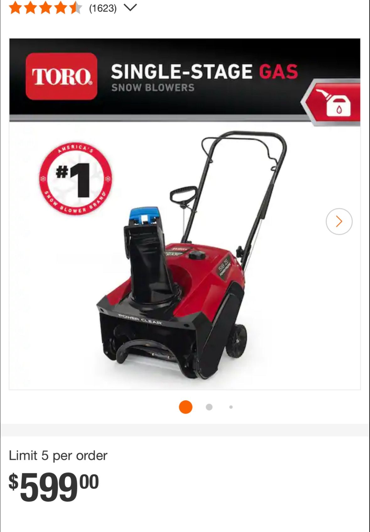 Toro Snow Blower