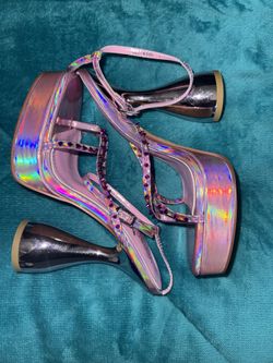 Pink High Heels Size 7