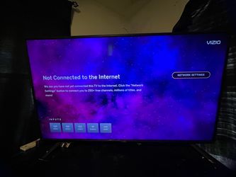 Two TVs vizio and Phillips