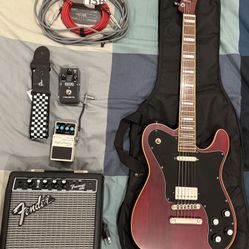 Custom Set Neck Squire Master Series Telecaster